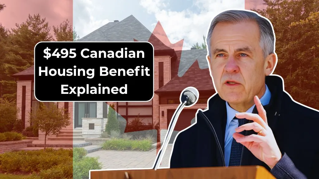 $495 Canadian Housing Benefit Explained