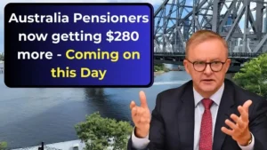 Australia Pensioners now getting $280 more - Coming on this Day