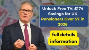 Unlock Free TV £174 Savings for UK Pensioners Over 57 in 2026